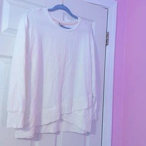 White Sweatshirt, size XXL, loungewear, comfy